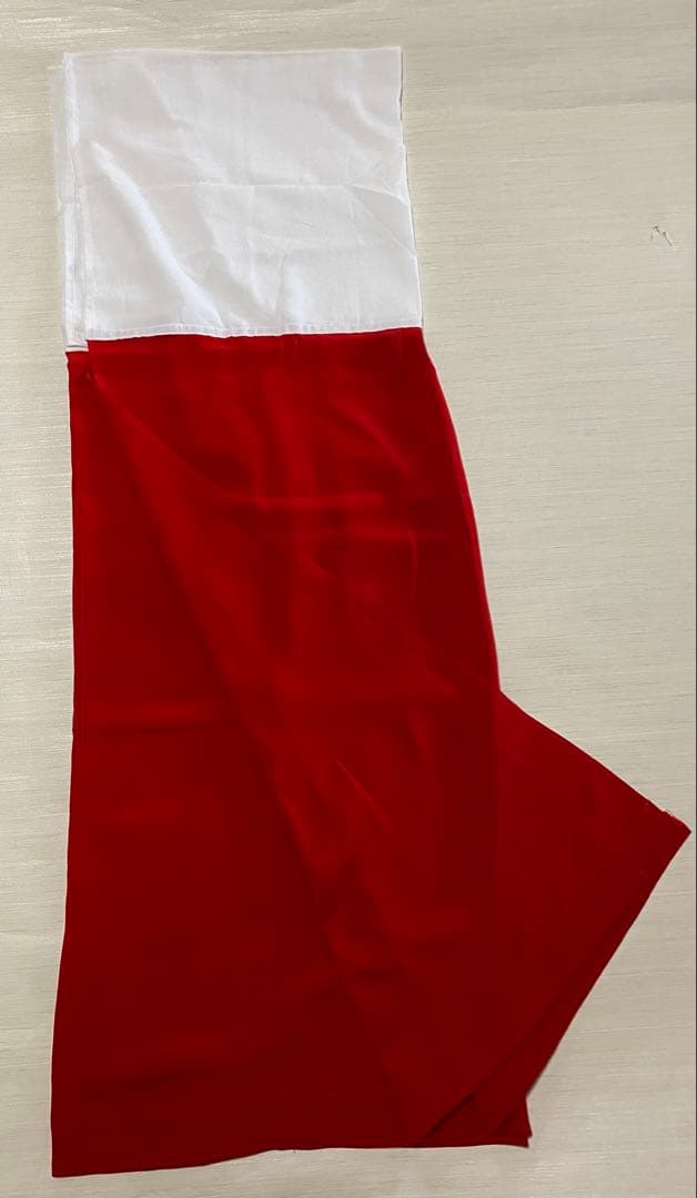 京都老舗 おか善さんの芸舞妓 太夫 二部式長襦袢 裾引き用 赤染め絹