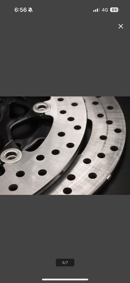 新品未使用GSX-R600純正フロントブレーキディスク新品