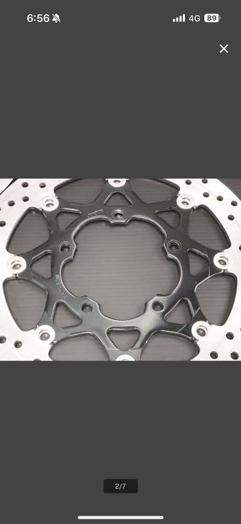 新品未使用GSX-R600純正フロントブレーキディスク新品