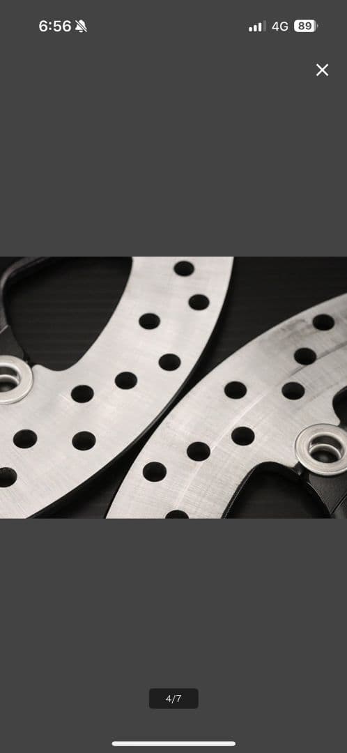 新品未使用GSX-R600純正フロントブレーキディスク新品