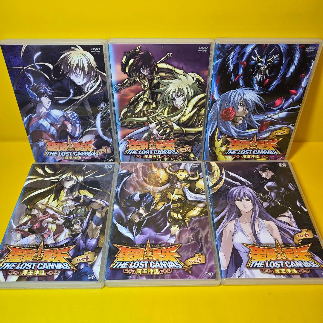 新品ケース交換済み　聖闘士星矢　冥王ハーデス冥王神話シリーズDVD全28巻セット