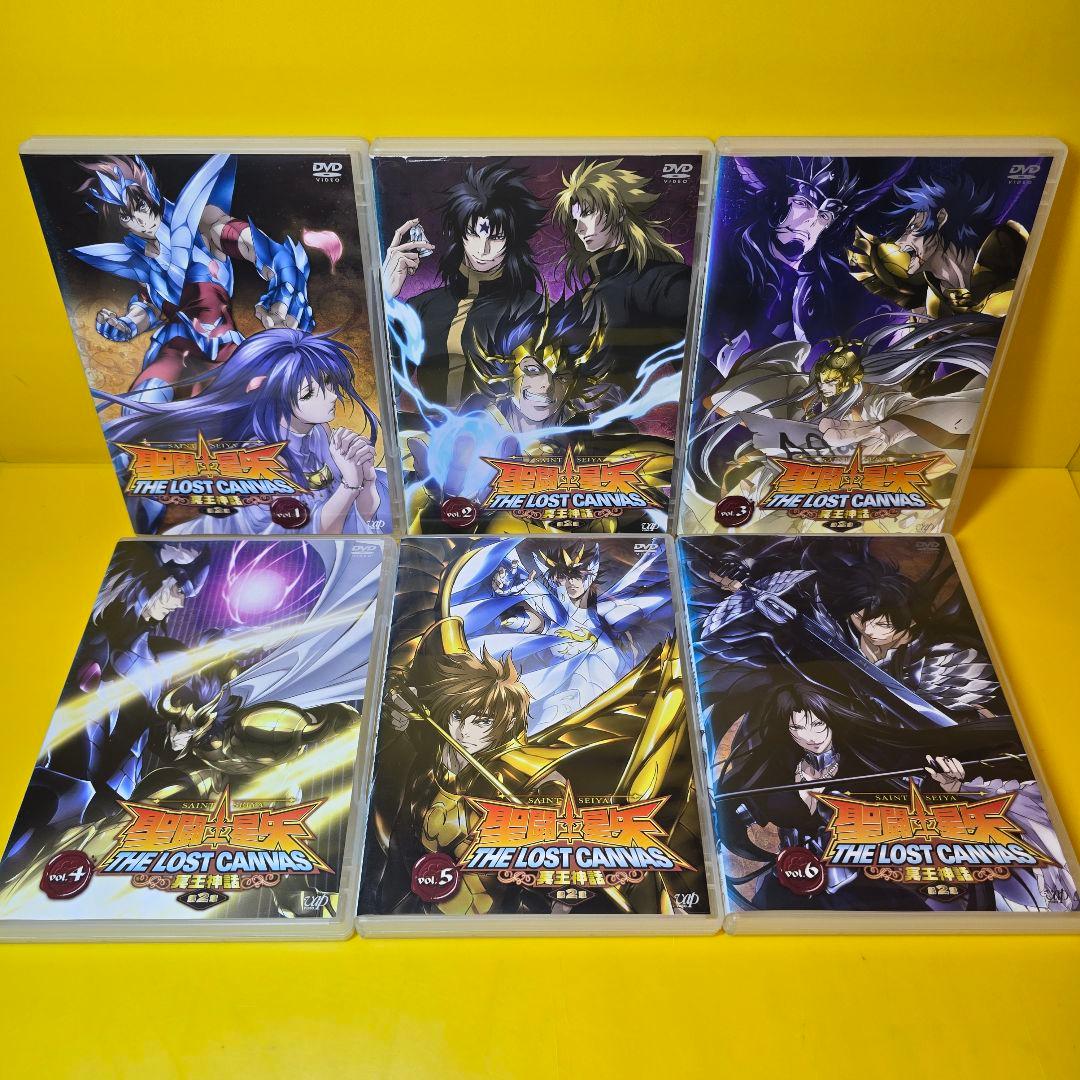 新品ケース交換済み　聖闘士星矢　冥王ハーデス冥王神話シリーズDVD全28巻セット