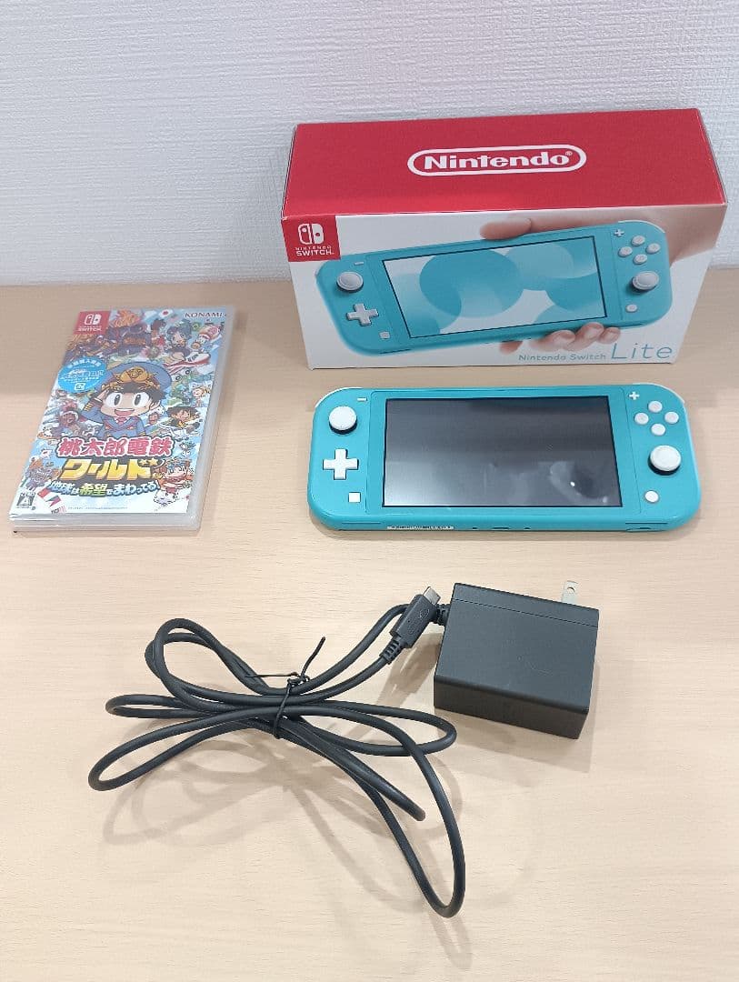 Nintendo Switch Lite ターコイズ + 桃太郎電鉄
