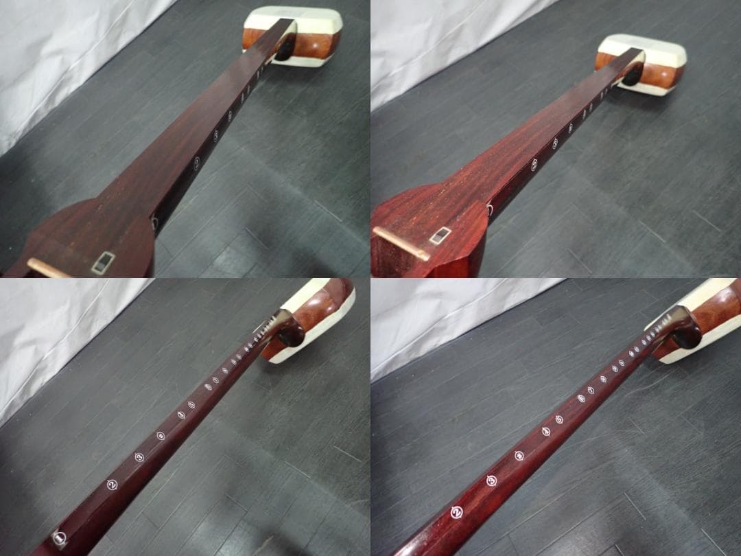 津軽三味線　中古　　紅木　演奏会用　民謡　和楽器　三味線　太棹