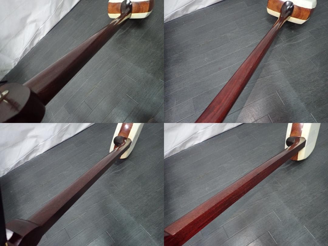 津軽三味線　中古　　紅木　演奏会用　民謡　和楽器　三味線　太棹