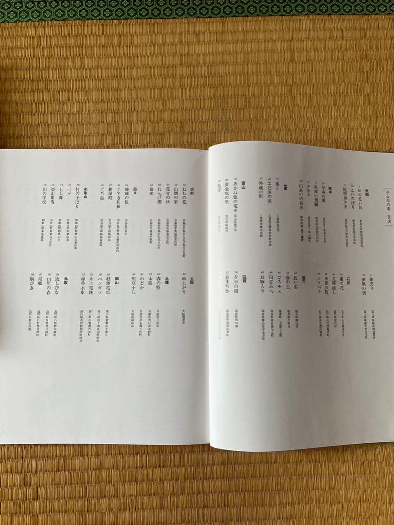 原田泰治作品集「日本のふる里」 東日本編、西日本編　全2巻