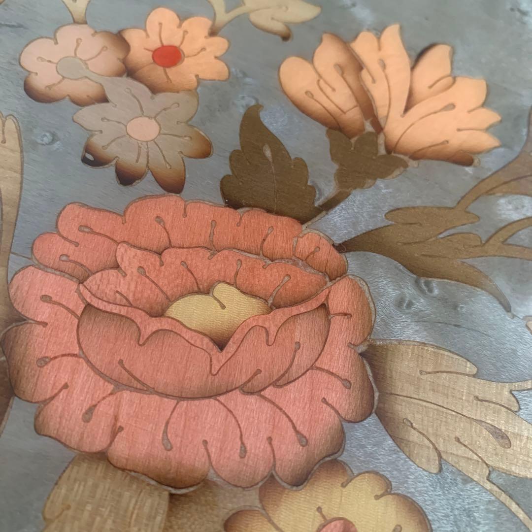 イタリア製　象嵌トレイ　アンティーク