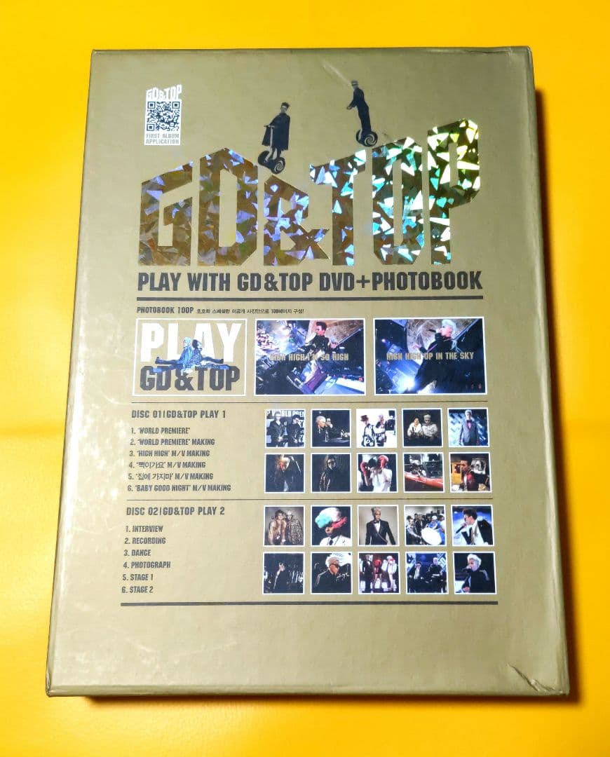 BIGBANG GD&TOP PLAY 韓国版 OH YEAH 日本版