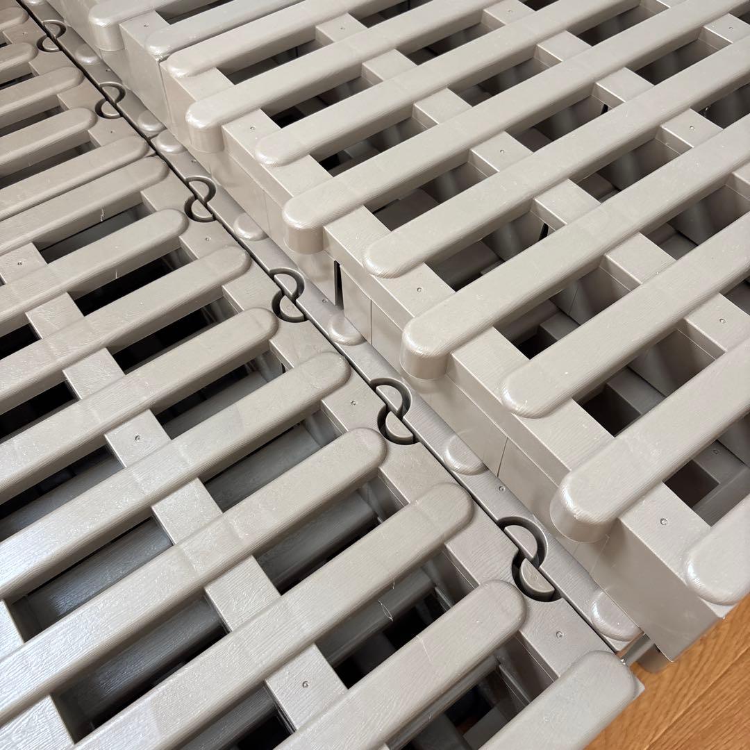 すのこ　ベッド 10個セット 日本製 プラスチック　ジョイントパレット　別売り可