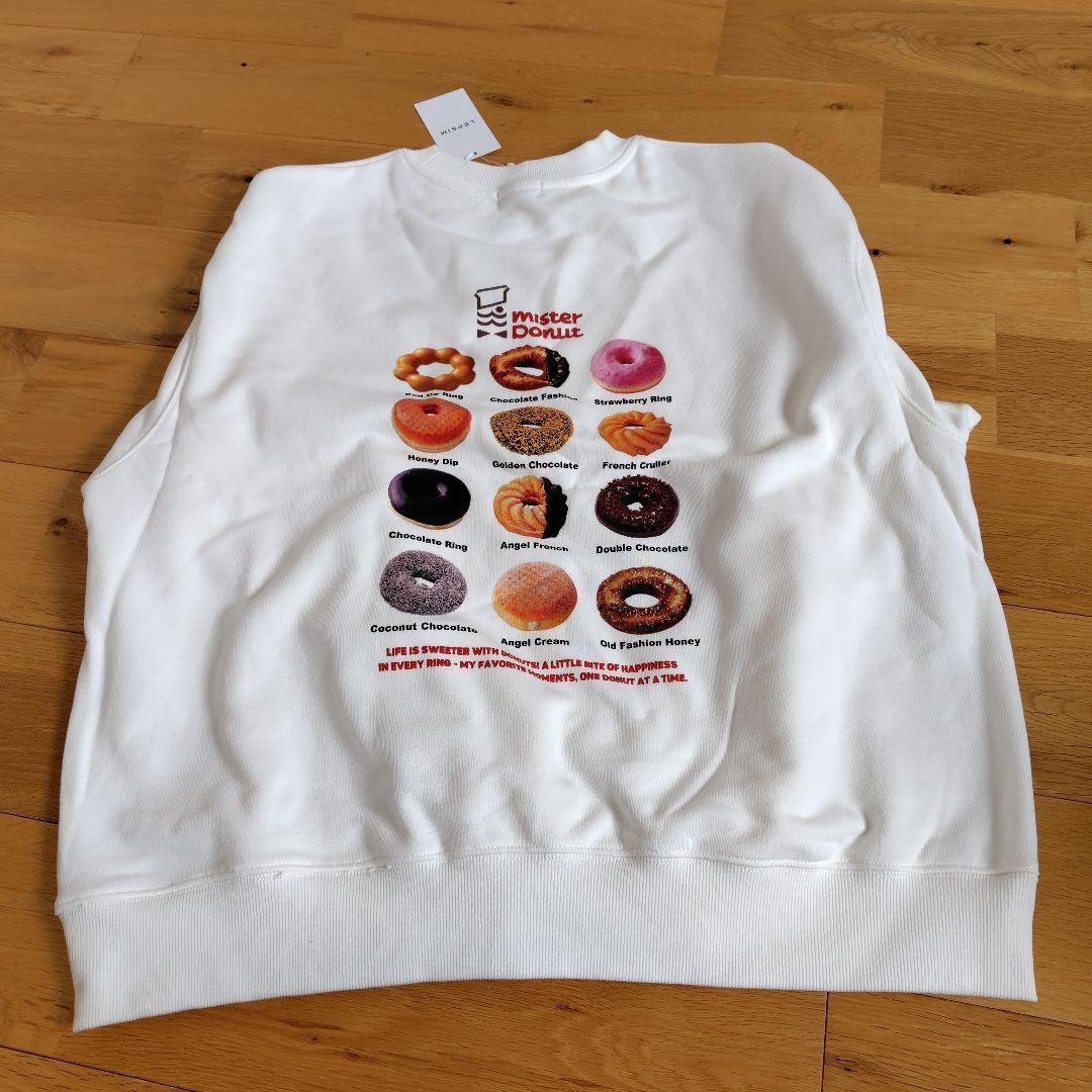 フォトクルースウェット　ミスタードーナツ　ミスド　新品未使用タグ付き
