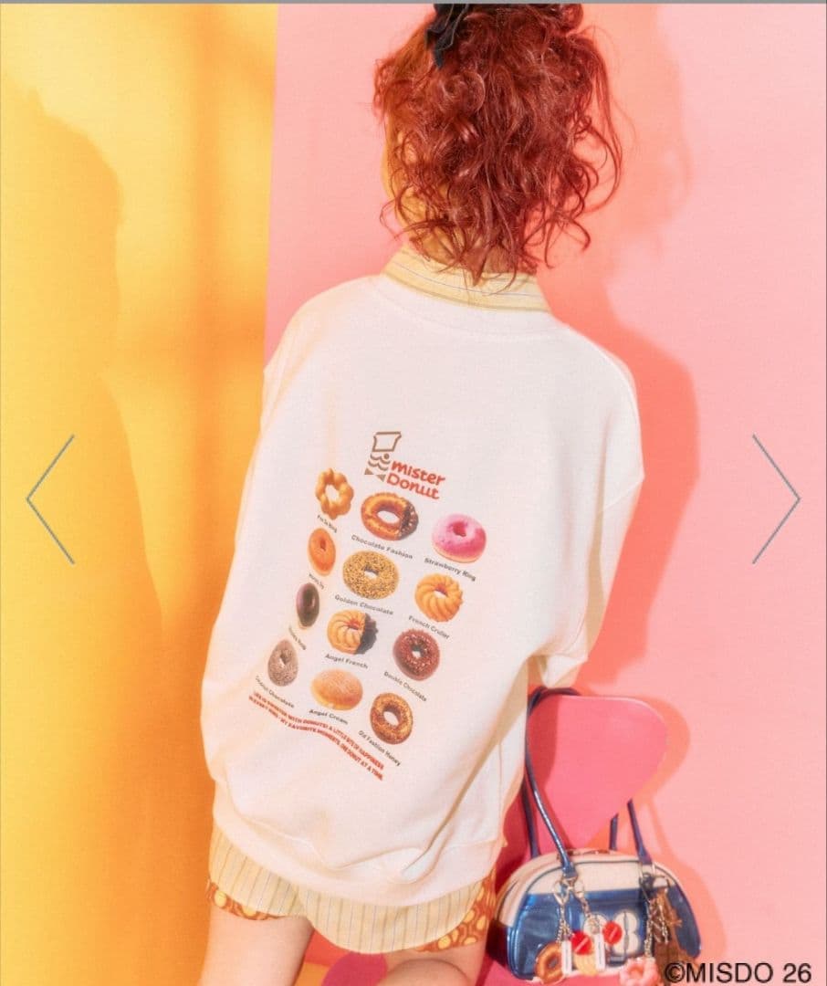 フォトクルースウェット　ミスタードーナツ　ミスド　新品未使用タグ付き