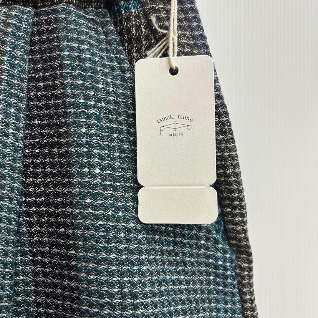 tamaki niime タマキニイメ 未使用 ボンズ ウールコットンブラウン系