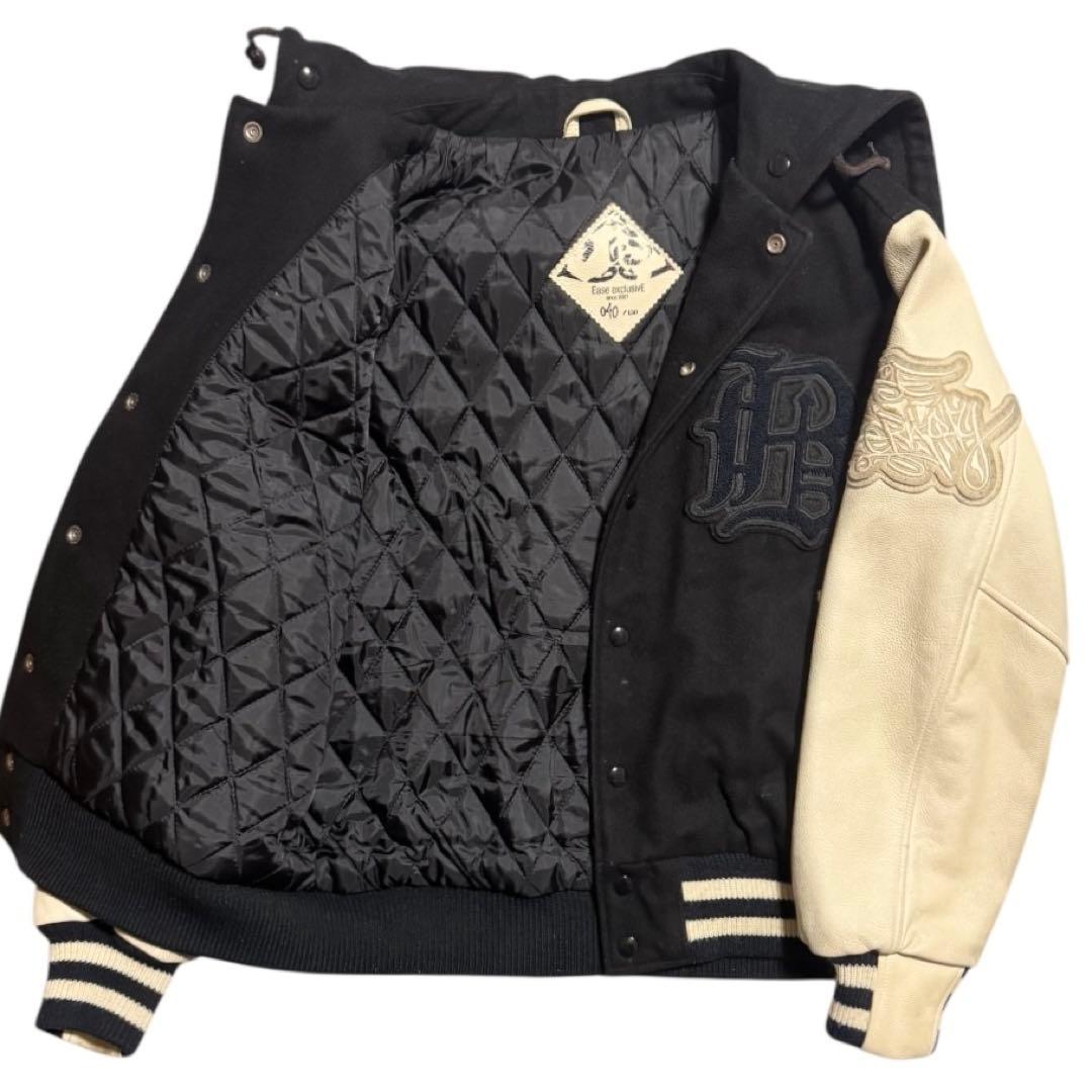 稀少 BAL 初期 150着限定 セミデコ 袖革 フード スタジャン Lサイズ