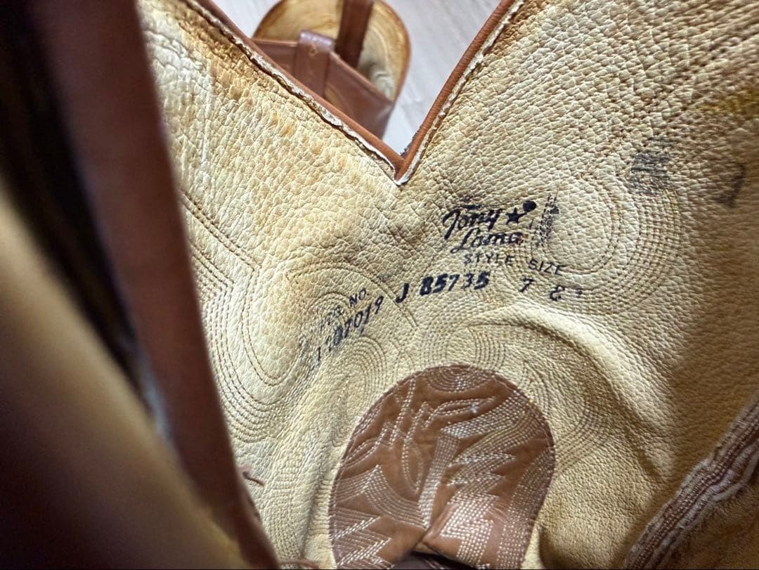 Tony Lama Vintage リザード 7D トニーラマ