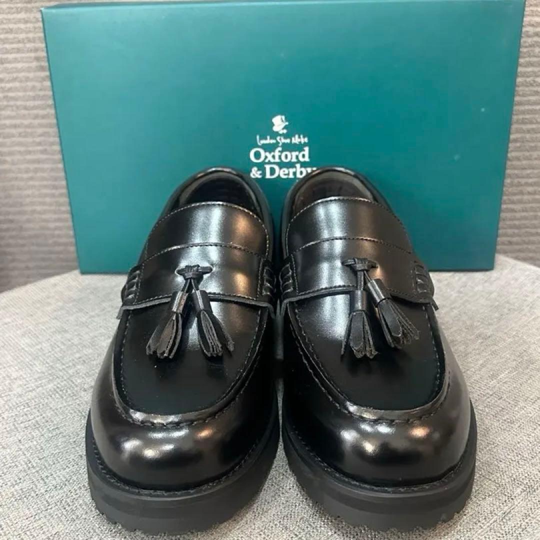 London Shoe Make ＋4.5㎝ 身長盛タッセルローファー （新品）