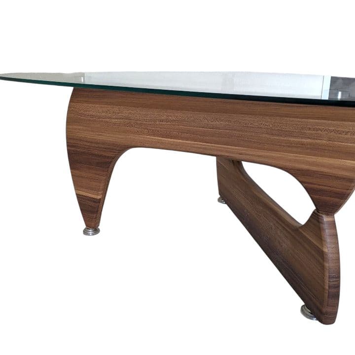 イサムノグチ コーヒーテーブル リプロダクト ガラス ブラウン 手渡し可