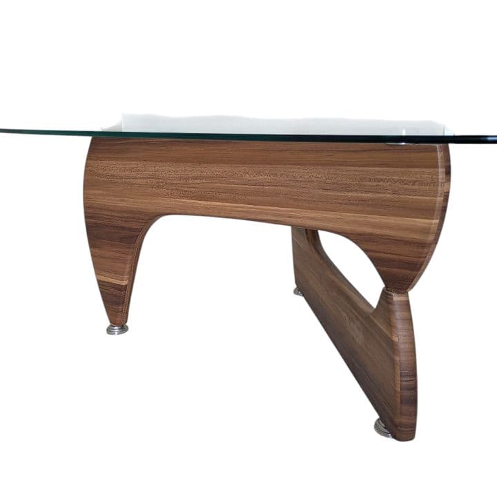 イサムノグチ コーヒーテーブル リプロダクト ガラス ブラウン 手渡し可