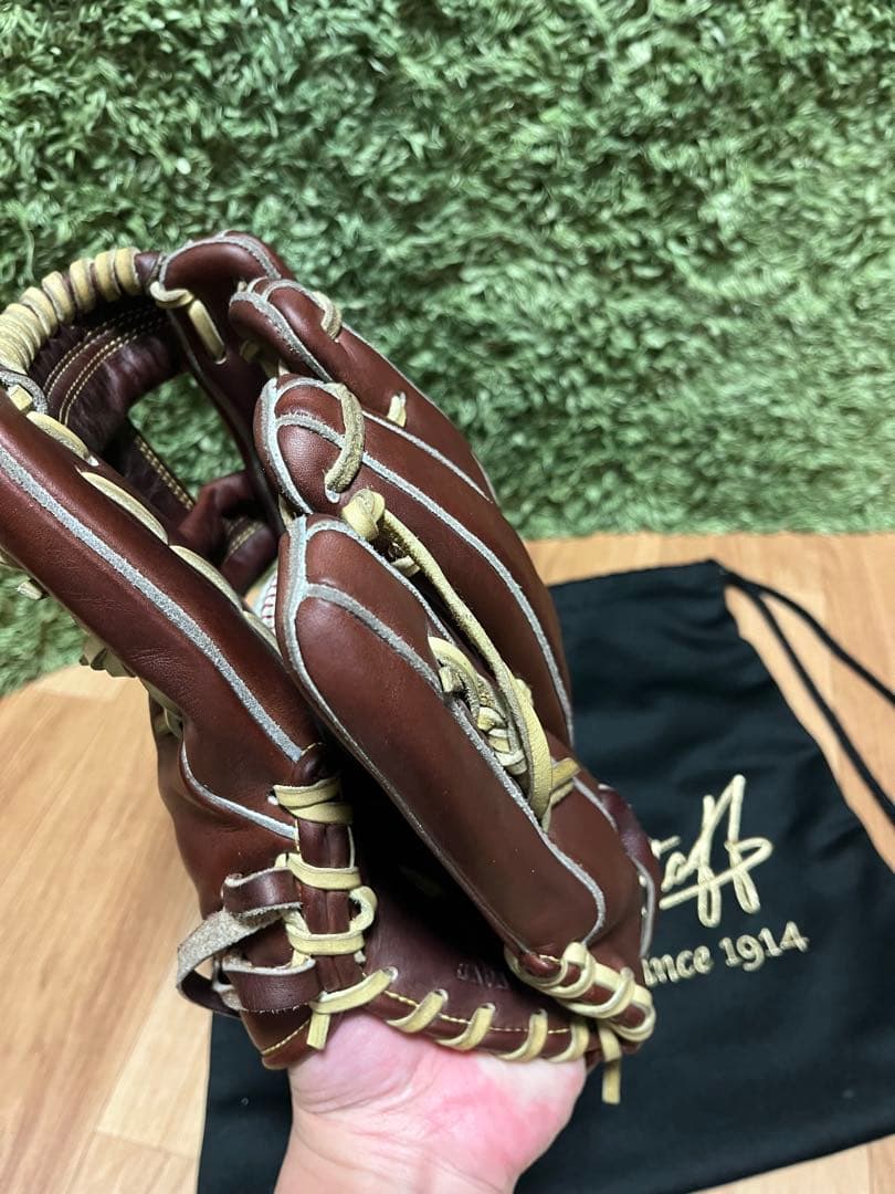 ウィルソンスタッフ デュアル 硬式内野手用 1723型 ウォルナット