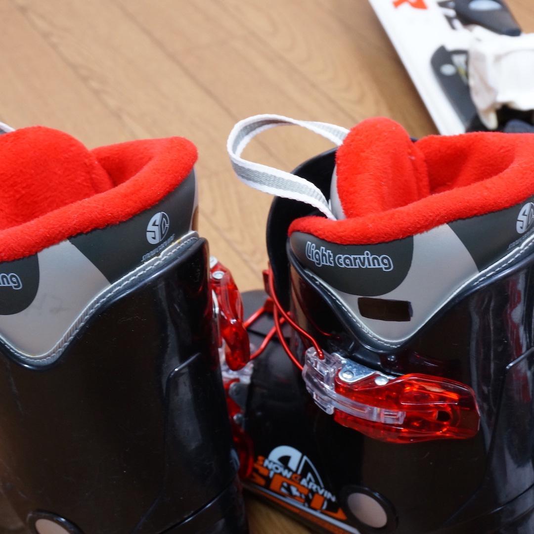 メンテ済 110cm 靴20cm ATOMIC スキーセット