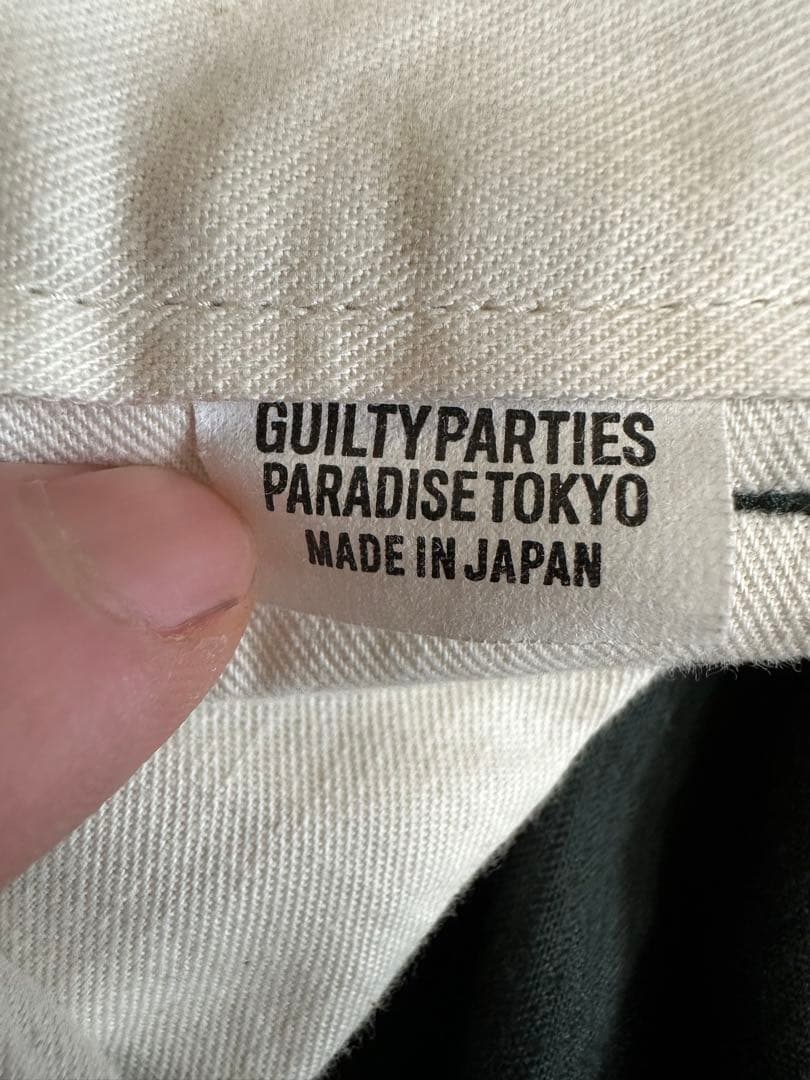 WACKOMARIA DOUBLE PLEATED CORDUROY ワコマリア