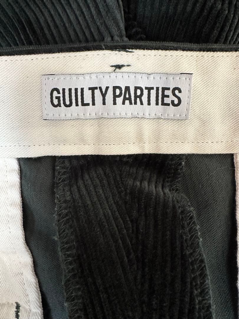 WACKOMARIA DOUBLE PLEATED CORDUROY ワコマリア