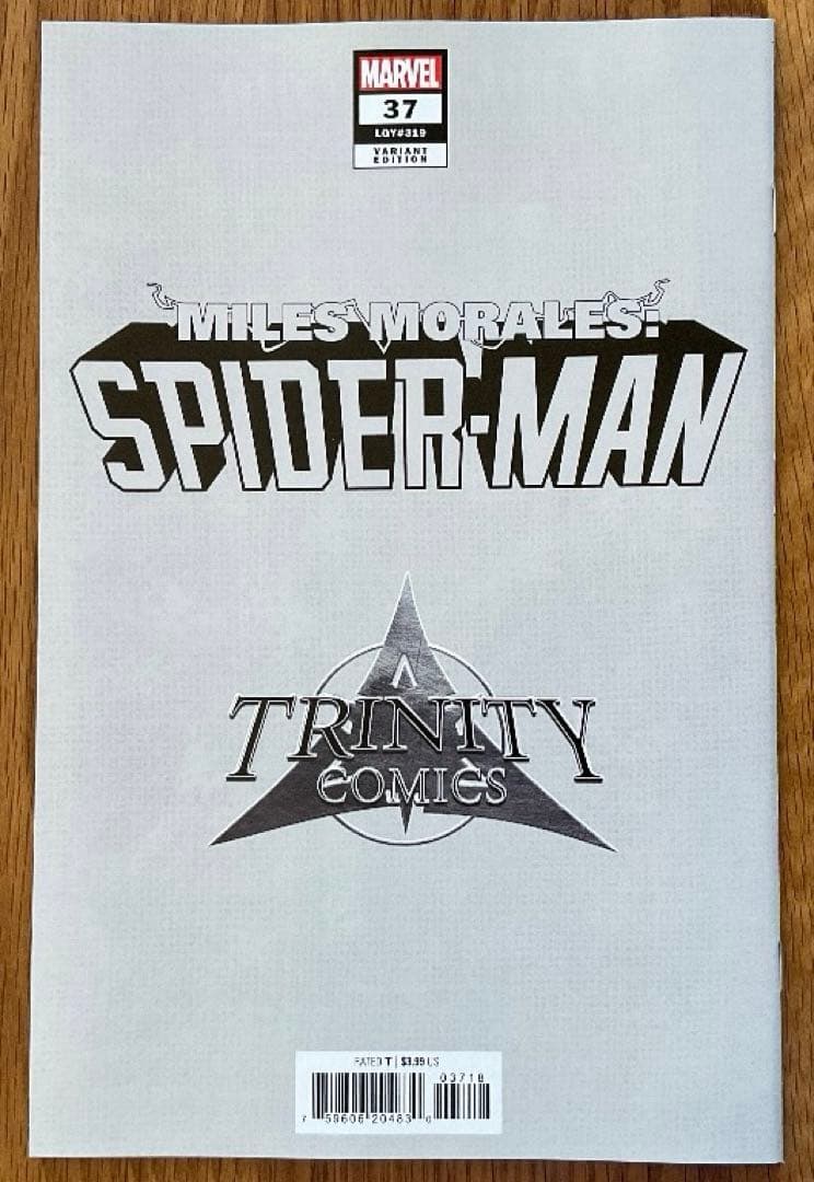 Miles Morales #37 桃桃子 エクスクルーシブ表紙 アメコミリーフ