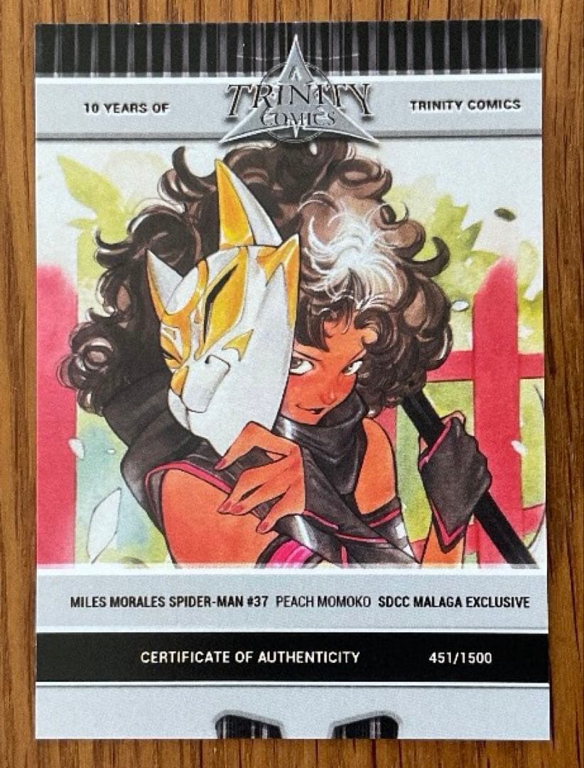 Miles Morales #37 桃桃子 エクスクルーシブ表紙 アメコミリーフ