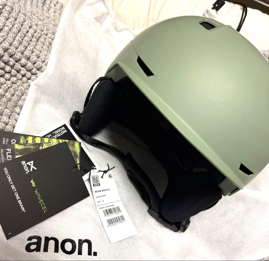 anon MERAK WAVECEL メラク　ヘルメット　バートン M