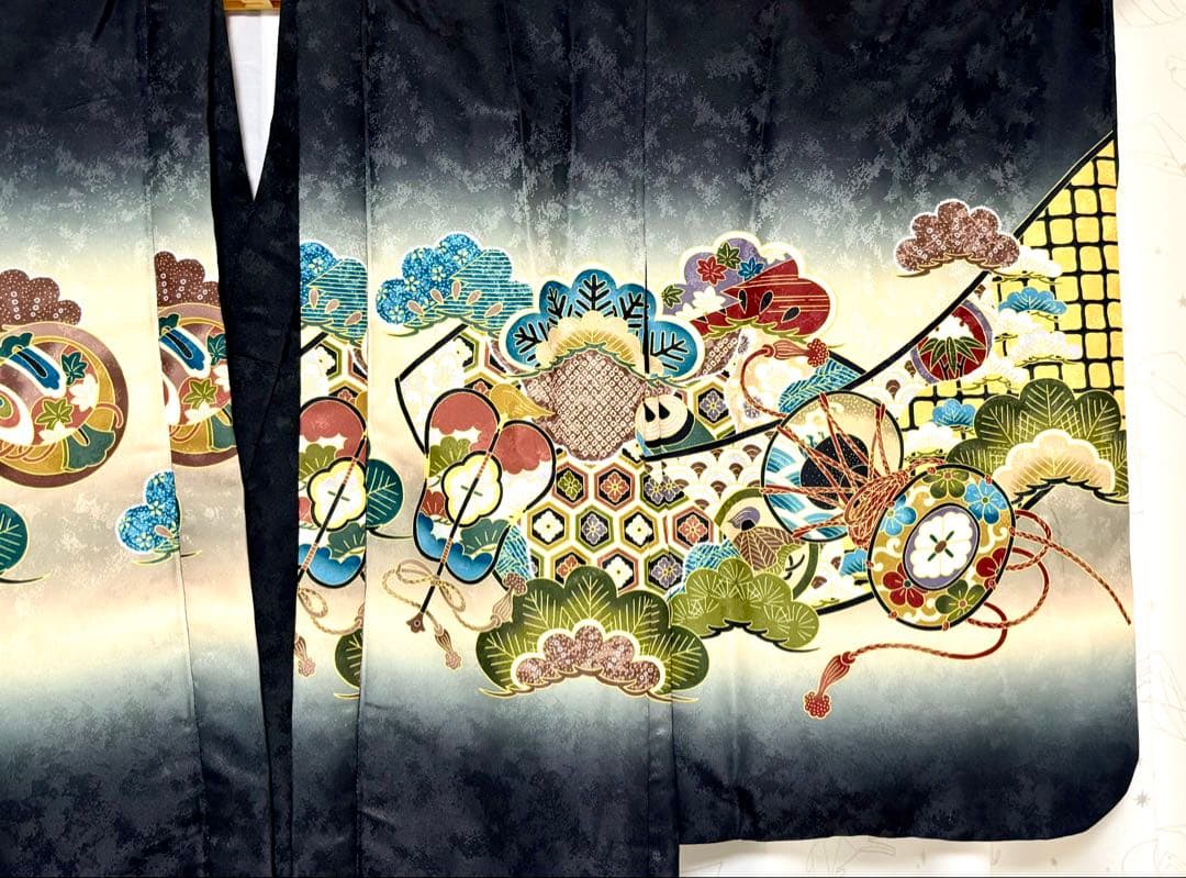 【羽織袴10点セット】七五三 着物 男の子 5歳