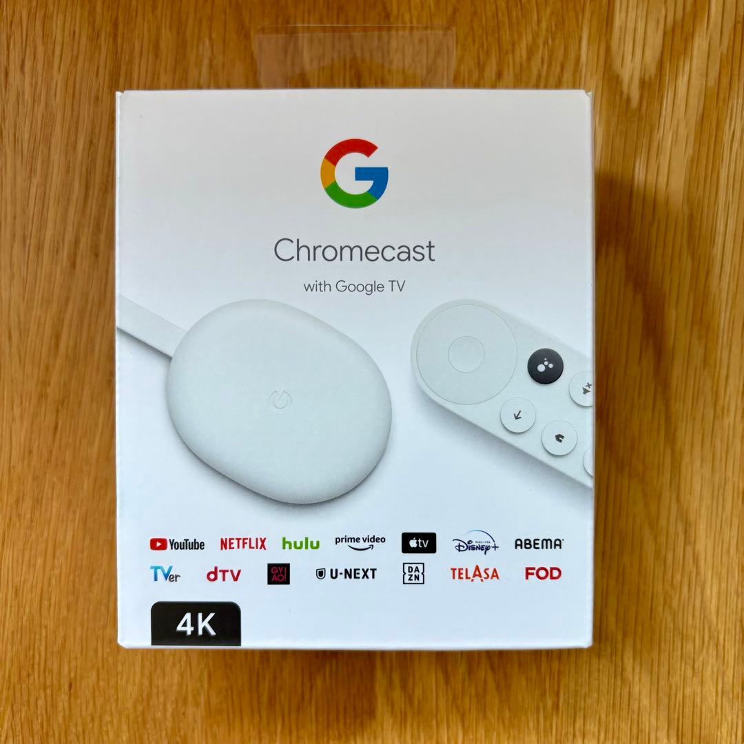 【新品】Chromecast with Google TV 4K テレビ