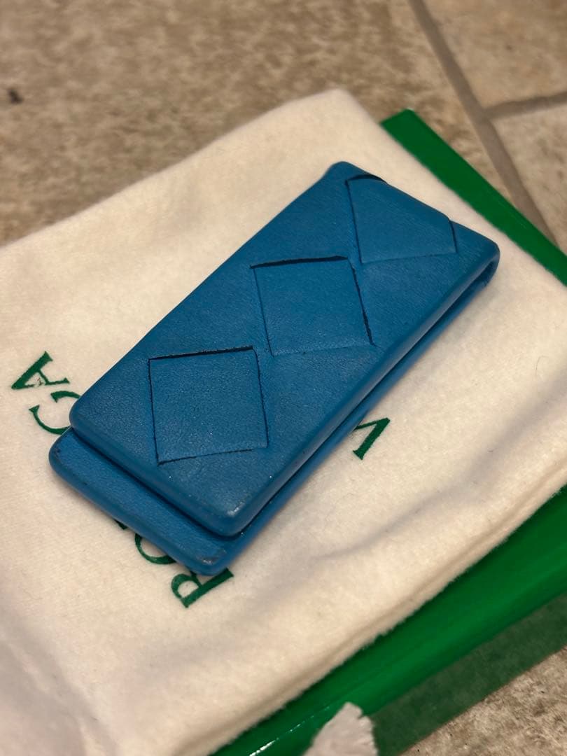 超美品 BOTTEGA VENETA ボッテガ ヴェネタ マネークリップ 財布