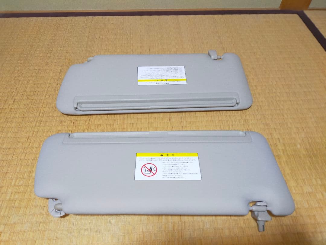 日産キューブ Z12 ガラスルーフ用サンバイザー 両側セット