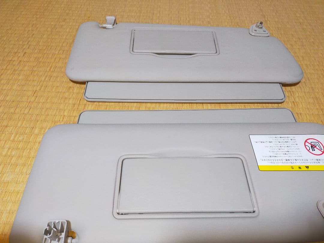 日産キューブ Z12 ガラスルーフ用サンバイザー 両側セット