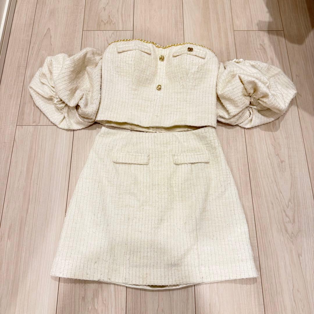 ローブドフルール オフショル ドレス キャバドレス