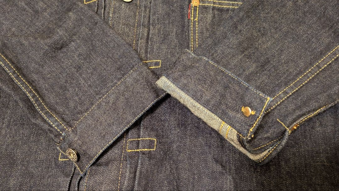 TCB JEANS デニムジャケット Late 40s　赤タブ