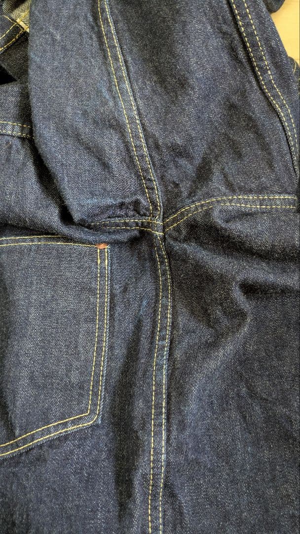 TCB JEANS デニムジャケット Late 40s　赤タブ