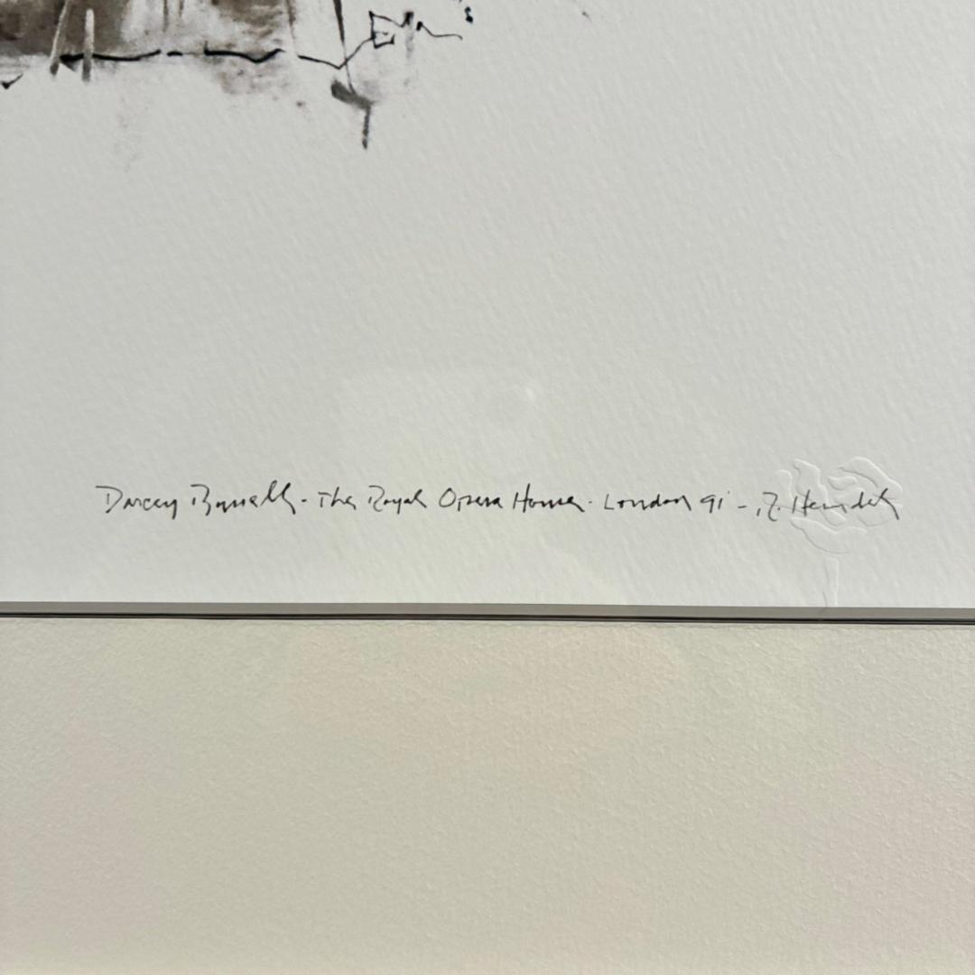 美品 ロバート・ハインデル「ドローイング フォー ダーシー・バッセル」ジクレー