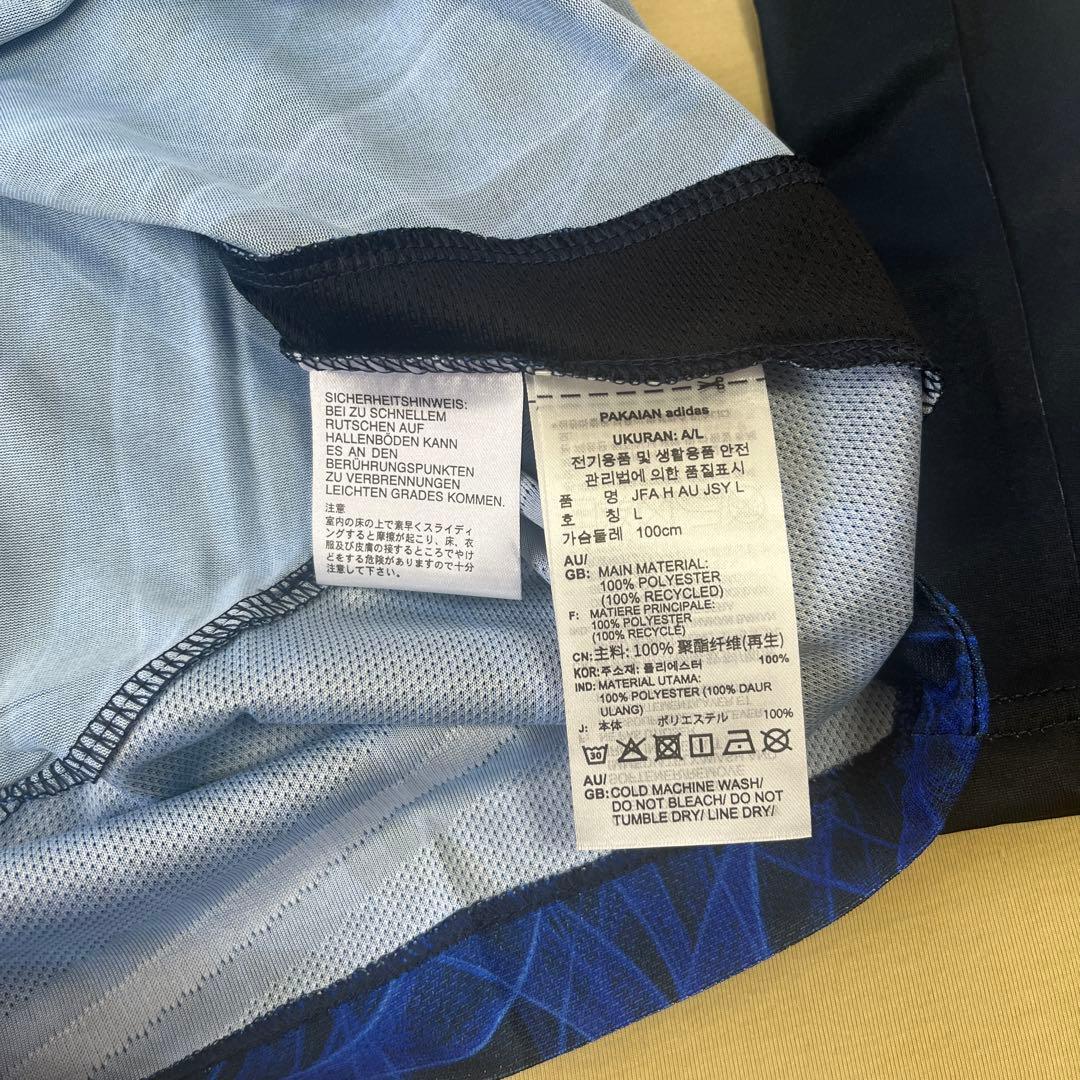 サッカー日本代表 ユニフォーム 長袖 オーセンティック XLサイズ 正規品