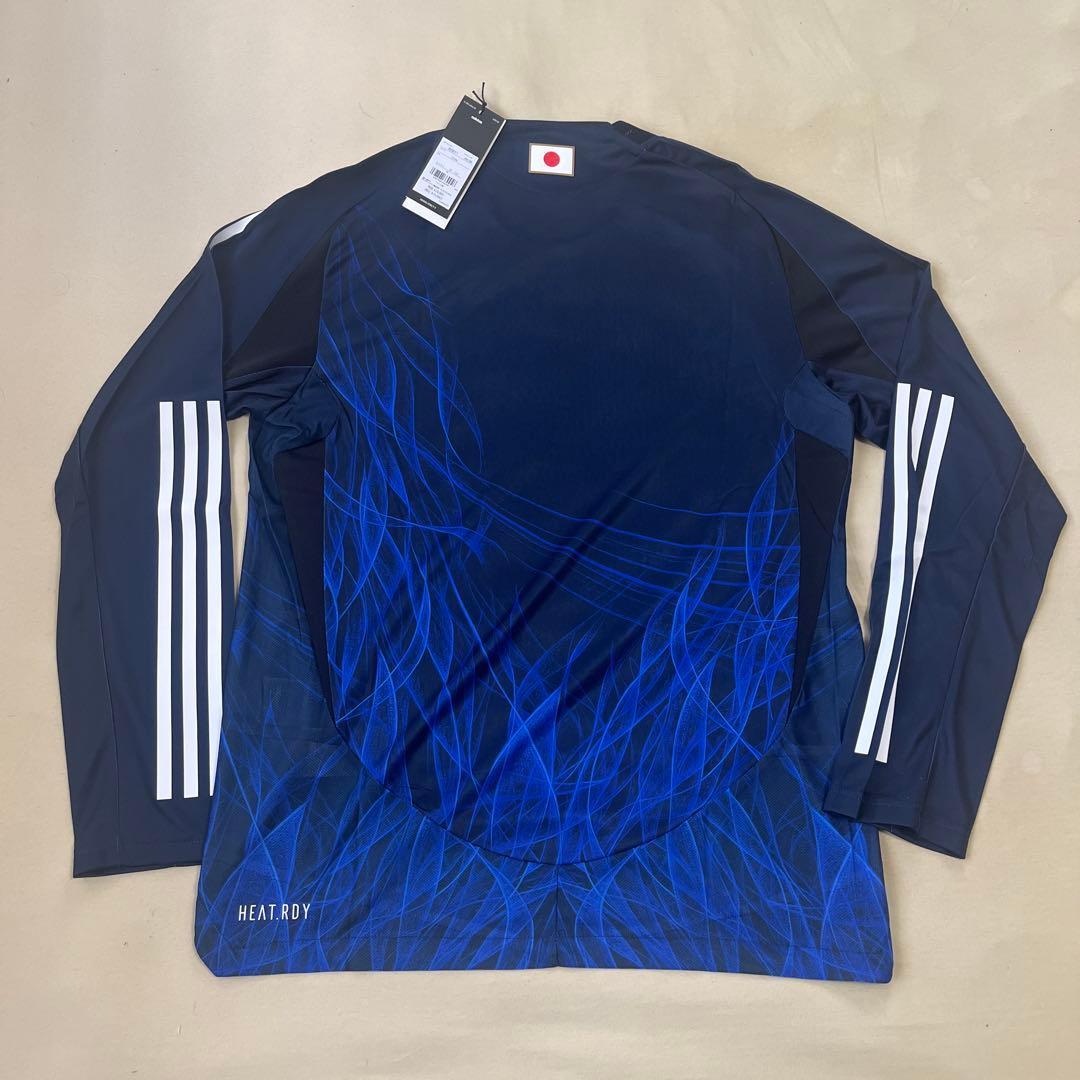 サッカー日本代表 ユニフォーム 長袖 オーセンティック XLサイズ 正規品