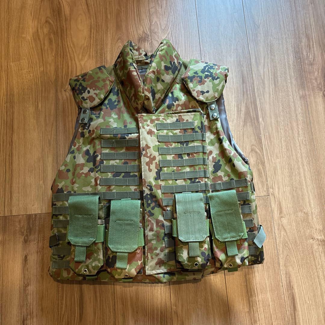 陸上自衛隊 防弾チョッキ2型　レプリカ　マガジンポーチ4個付　タクティカルベスト