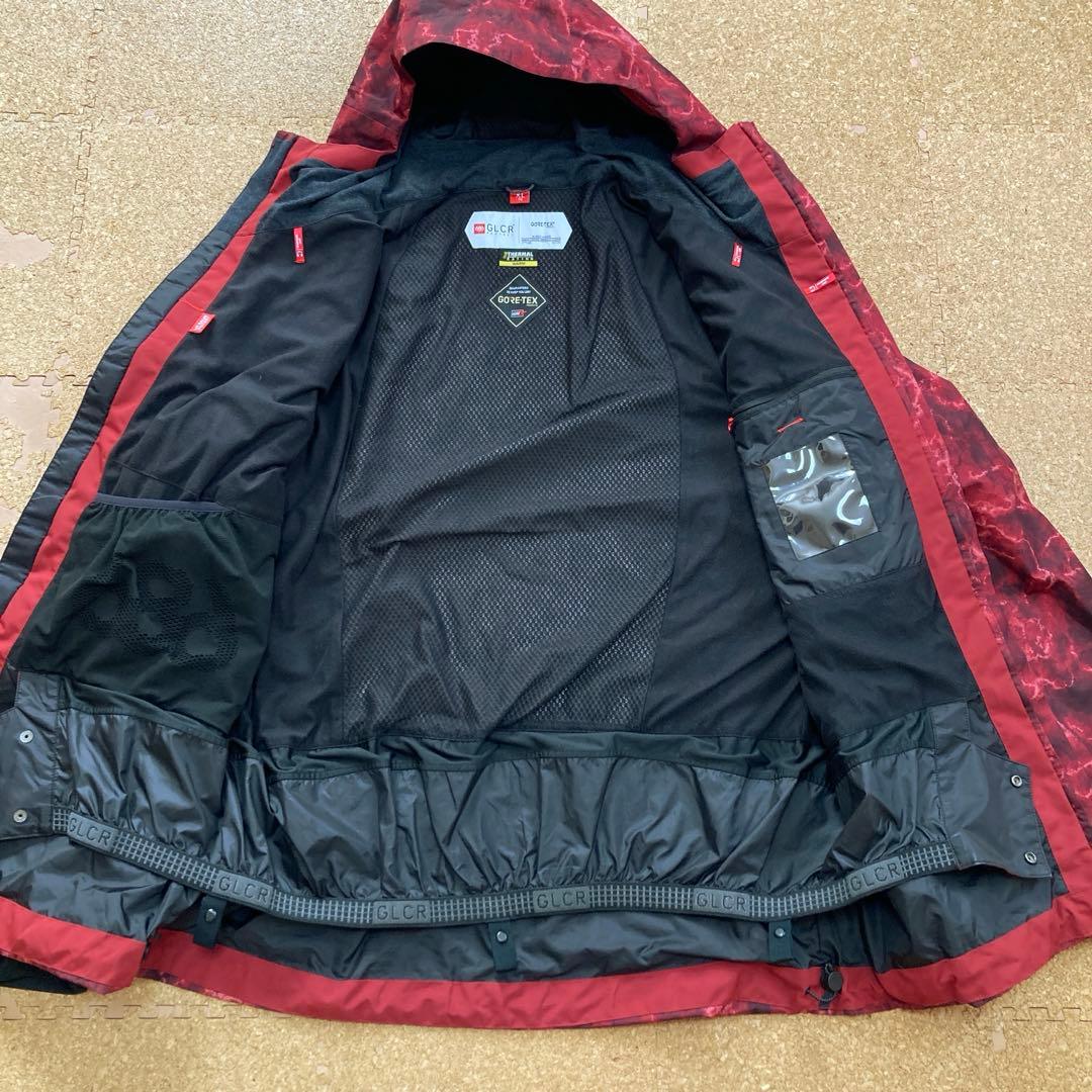 【美品】686ゴアテックスGORE-TEXスノボジャケット スノボXLメンズ赤柄