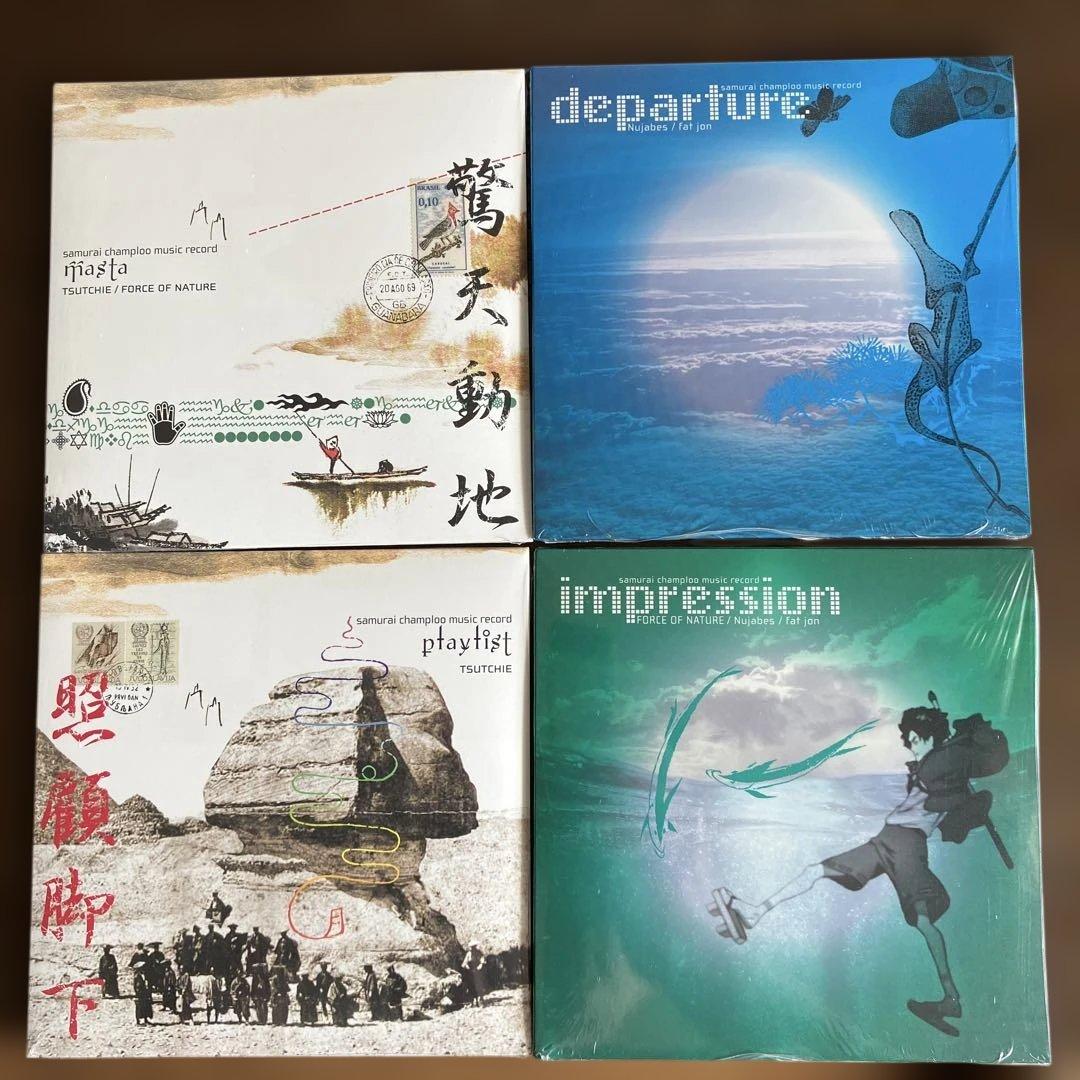 サムライチャンプルーTsutchie CDセット 4枚組