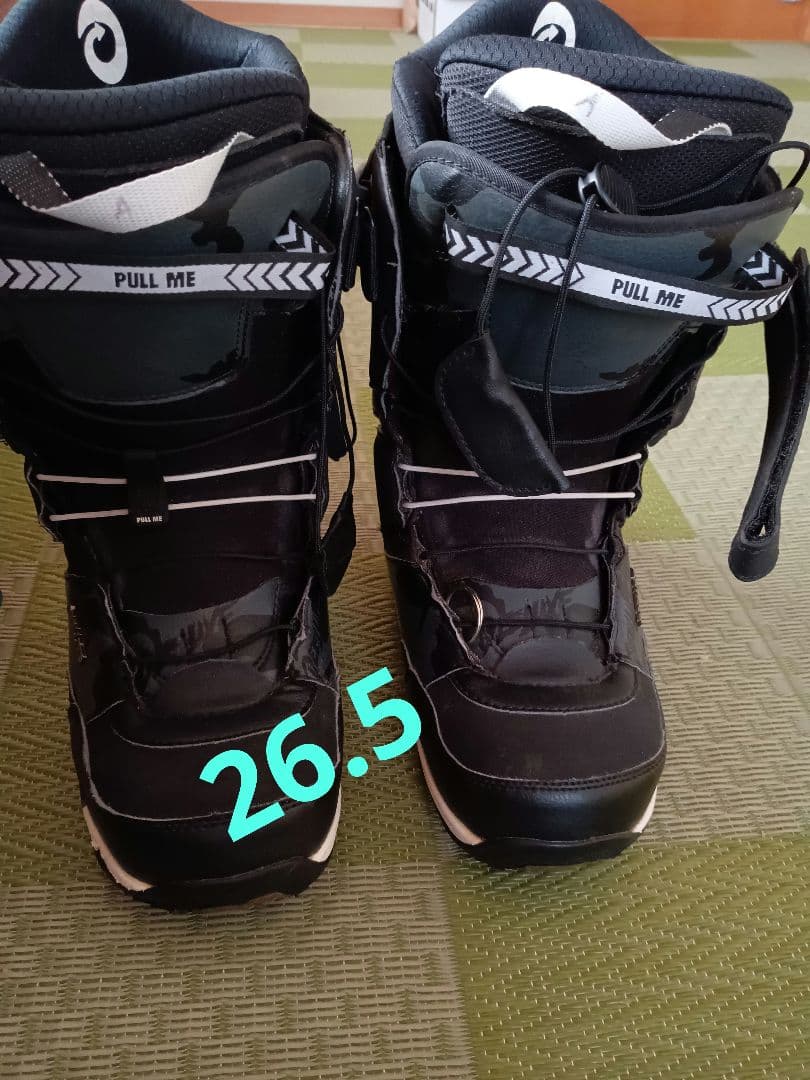 スノーボードブーツDEELUXE ブラック 26.5cm