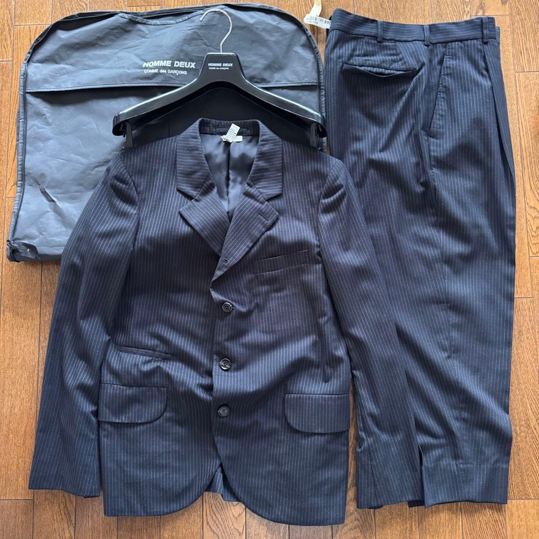 Comme des Garcons HOMME DEUX ストライプ スーツ
