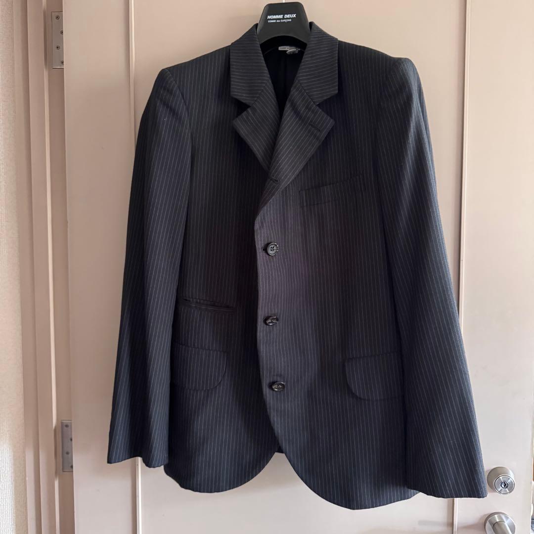 Comme des Garcons HOMME DEUX ストライプ スーツ