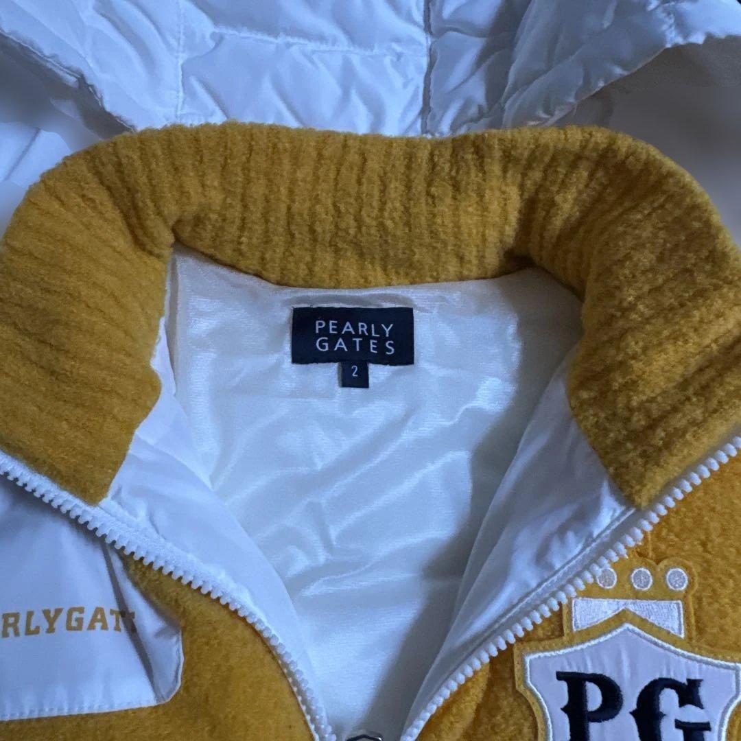 パーリーゲイツ　ダウン　ジャンバー　黄色　L