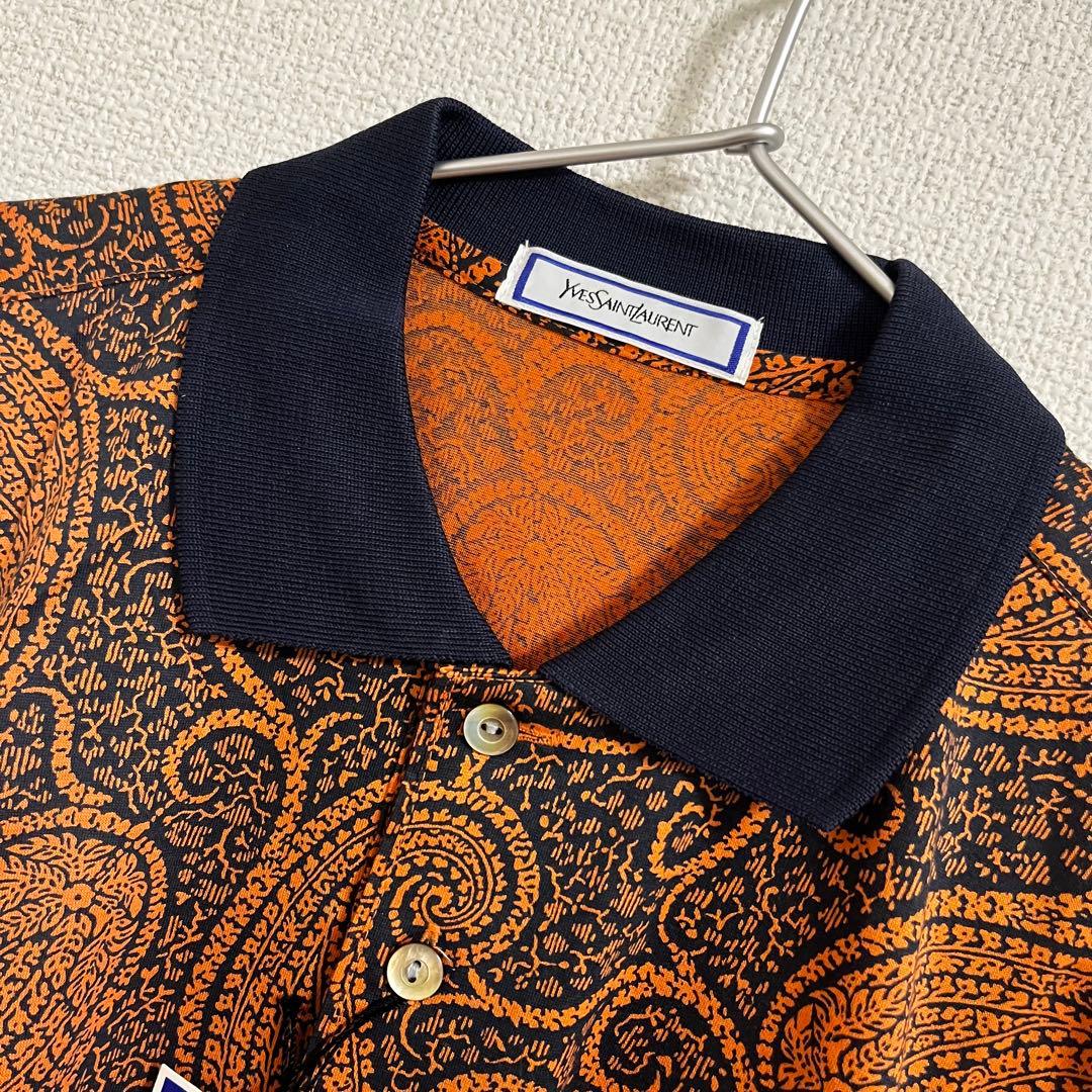 R*r様 【希少】イヴサンローラン 90s 福助ヴィンテージ ペイズリー 総柄ポ