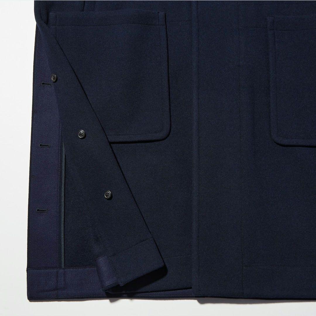 XXL ユニクロ +J ウールオーバーサイズダッフルコート