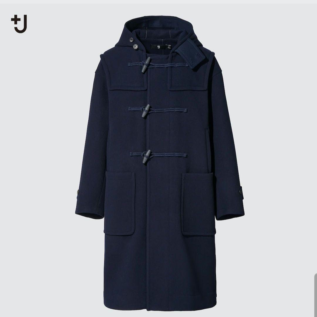 XXL ユニクロ +J ウールオーバーサイズダッフルコート