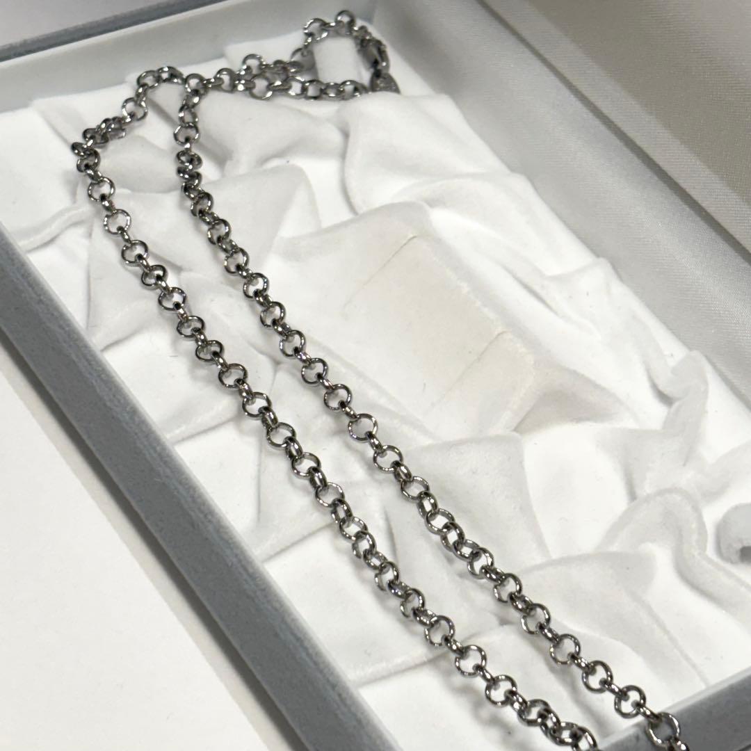 未使用級　正規品　ヴィヴィアンウエストウッド　3Dオーブロングネックレス